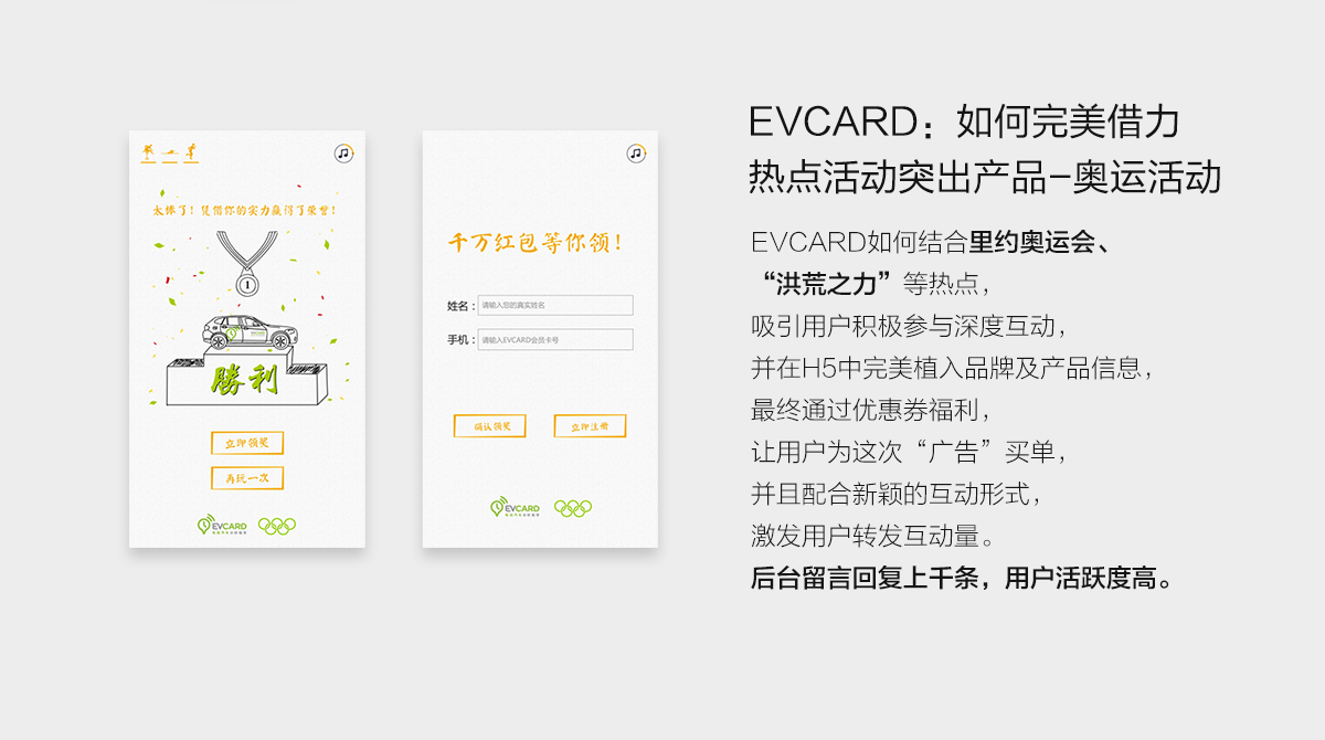 EVCARD微信运营-趁着奥运给你发红包-新媒体营销,新媒体广告公司,上海网络营销,微信代运营,高端网站建设,网站建设公司